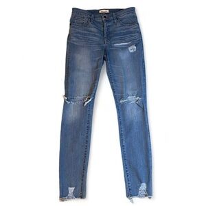 MADEWELL 9 Inch High‎ Rise Skinny 29 29T Denim Jeans Tall Woman’s